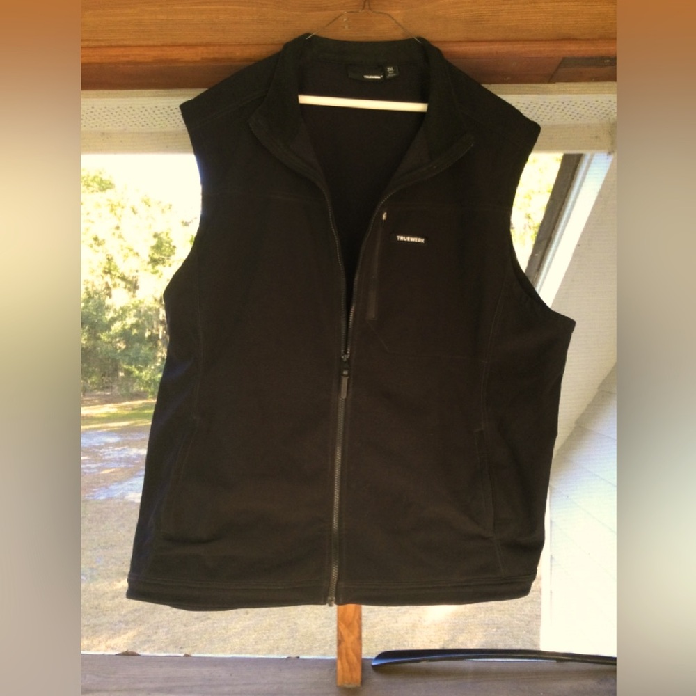 Truewerk Mens Black Vest 3X